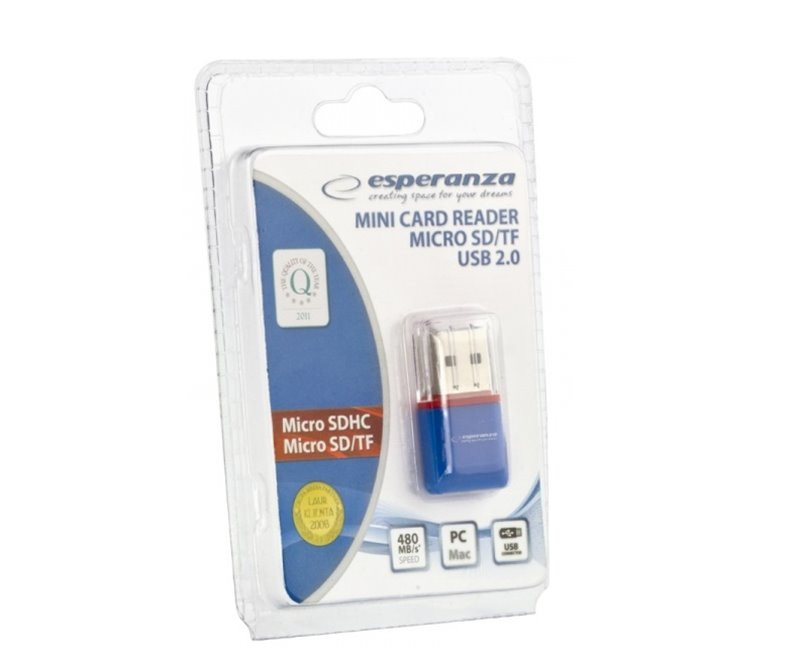 Czytnik kart micro SD USB...