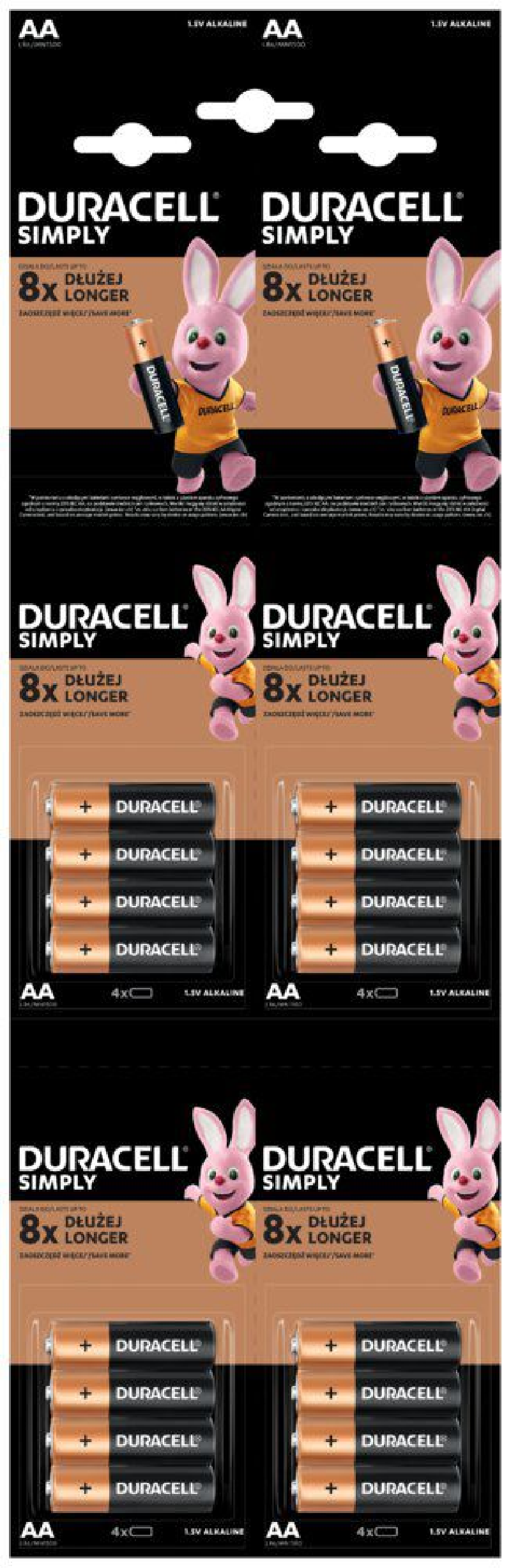 Bateria Duracell HBDC LR06...
