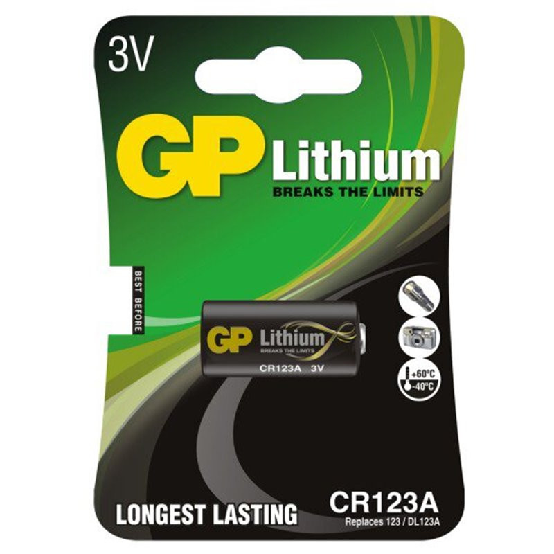 Bateria GP CR123 bl./1szt