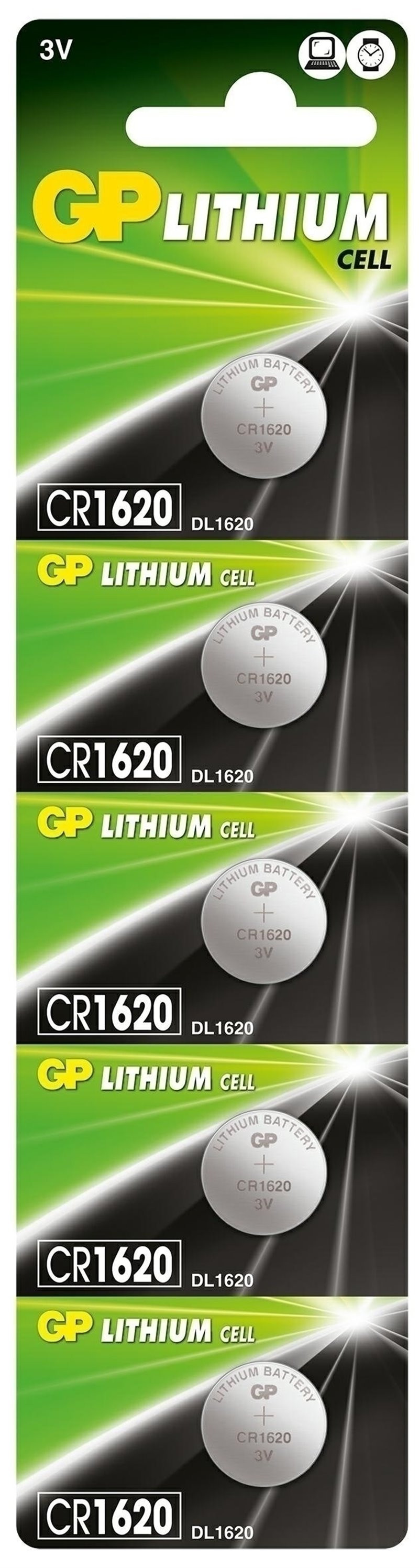 Bateria GP CR1620 bl./5szt