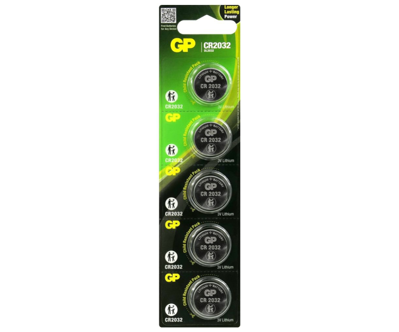 Bateria GP CR2032 bl./5szt