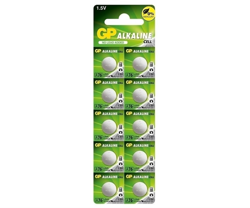 Bateria GP AG13 LR44 A76F...