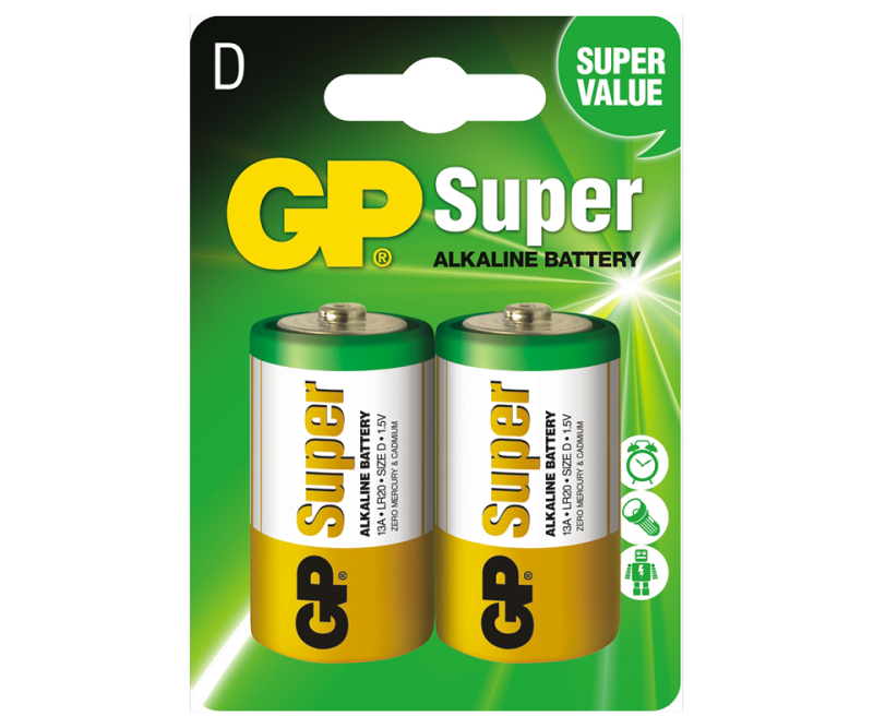 Bateria GP LR20 Super...