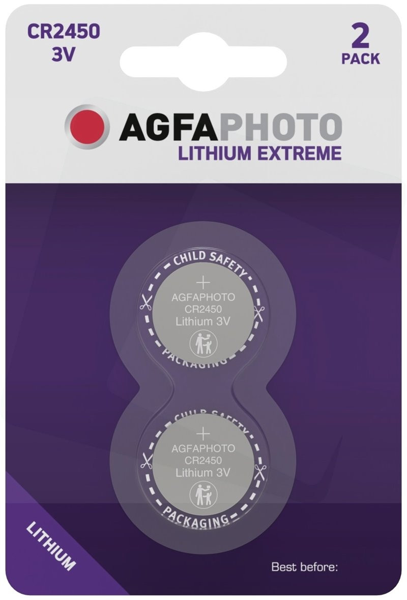 Bateria AgfaPhoto CR2450...