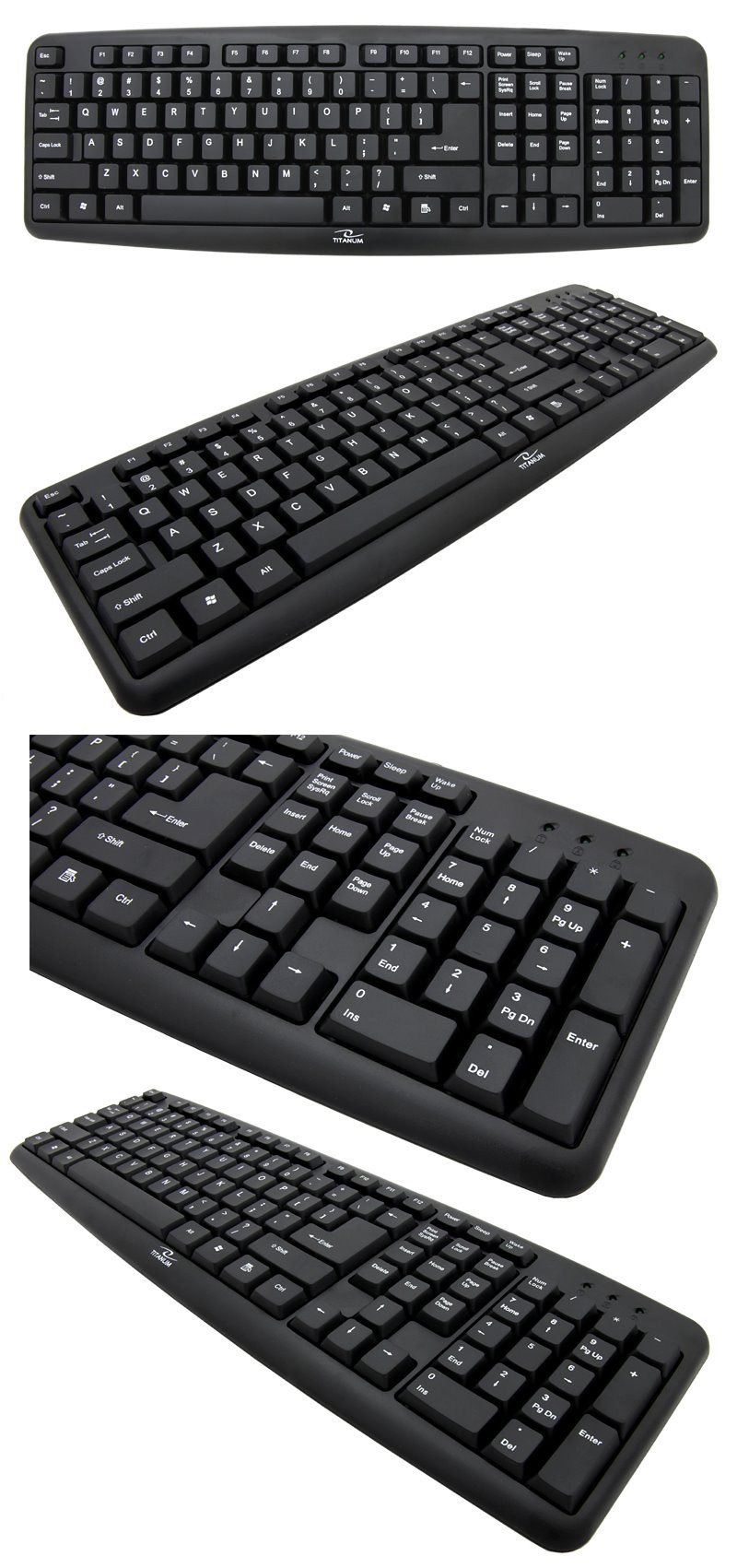 Klawiatura Titanum TK101  USB