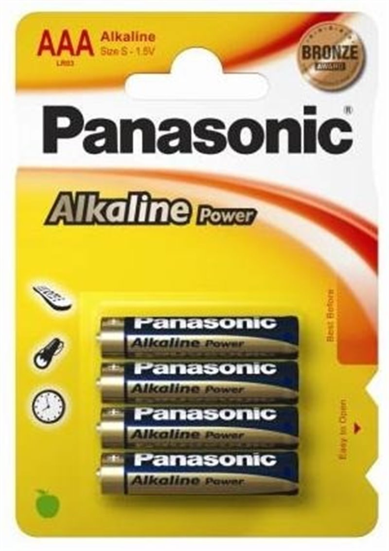 Bateria Panasonic LR3/4szt...