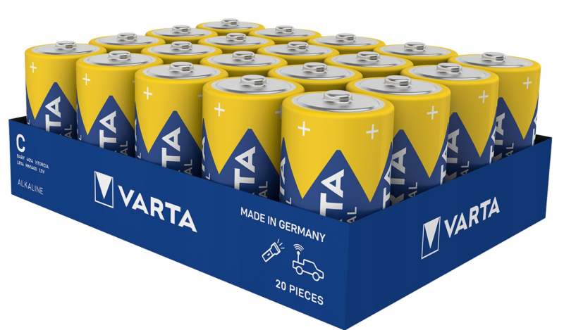 Bateria VARTA LR14/luz...