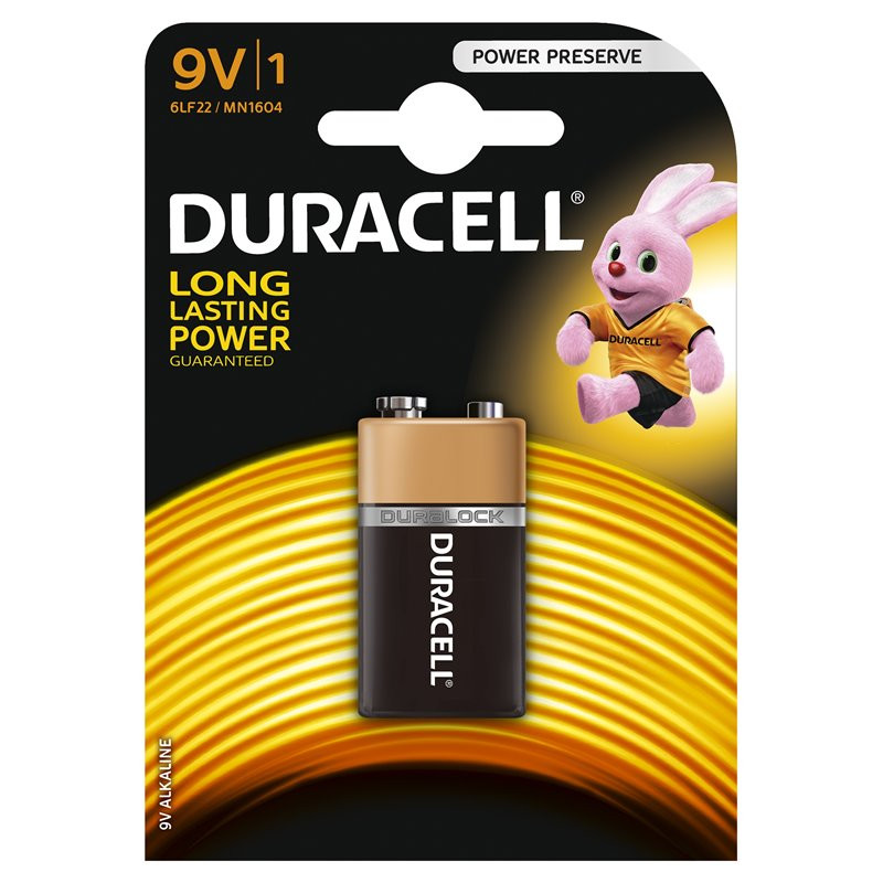 Bateria Duracell 9V LR61...