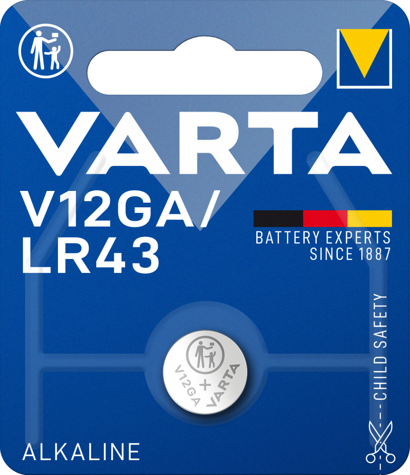 Bateria VARTA V12GA LR43 bl/1