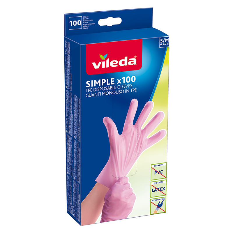 Rękawice Vileda Simple S/M...