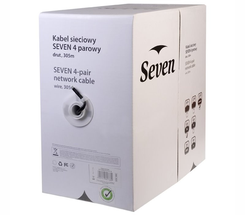 Kabel siec.SEVEN UTP cat.5...