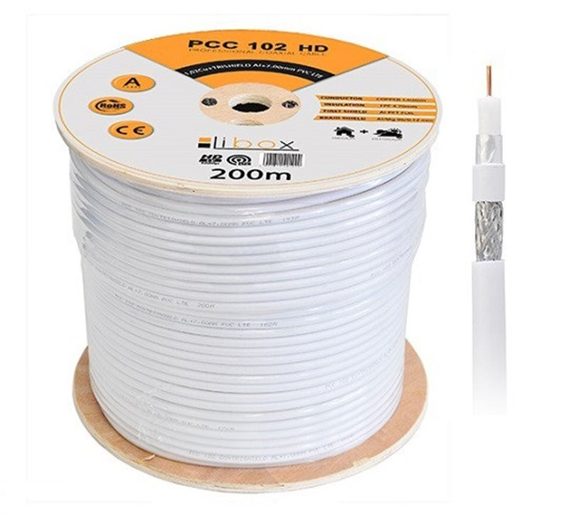 Kabel SAT Trishield HD/200m...