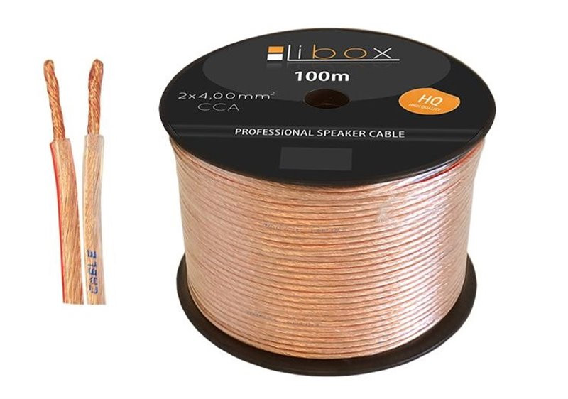 Kabel głośnikowy 2x4,00...