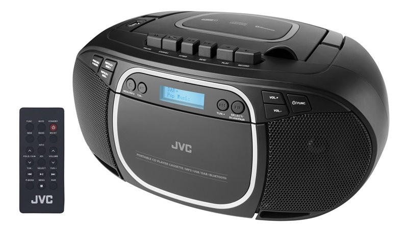 Boombox RC-E561B-DAB JVC black