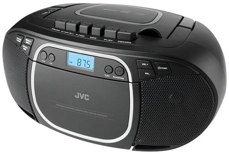 Boombox RC-E451B JVC black