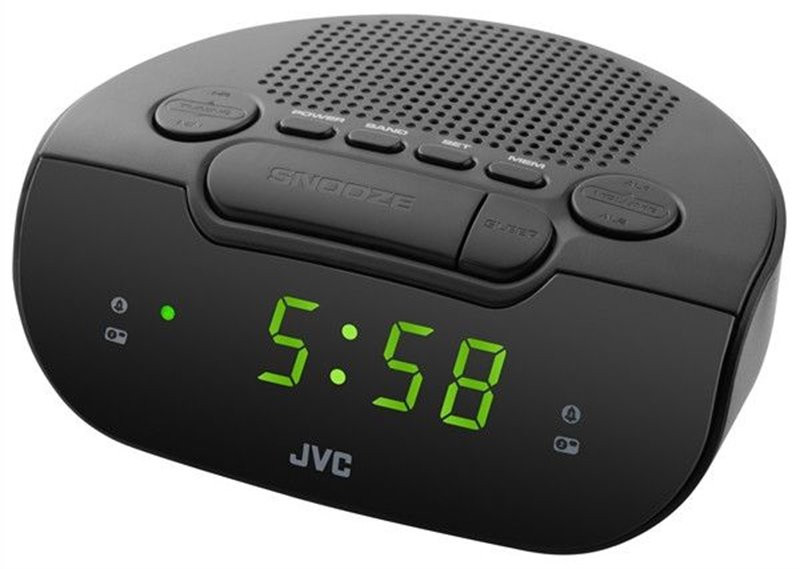 Radiobudzik RA-E111B JVC