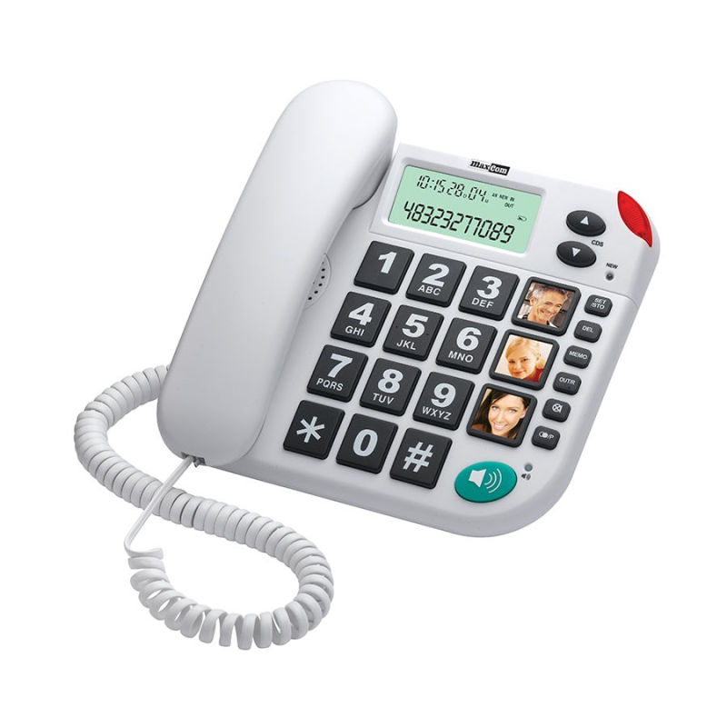 Telefon przewodowy Maxcom...