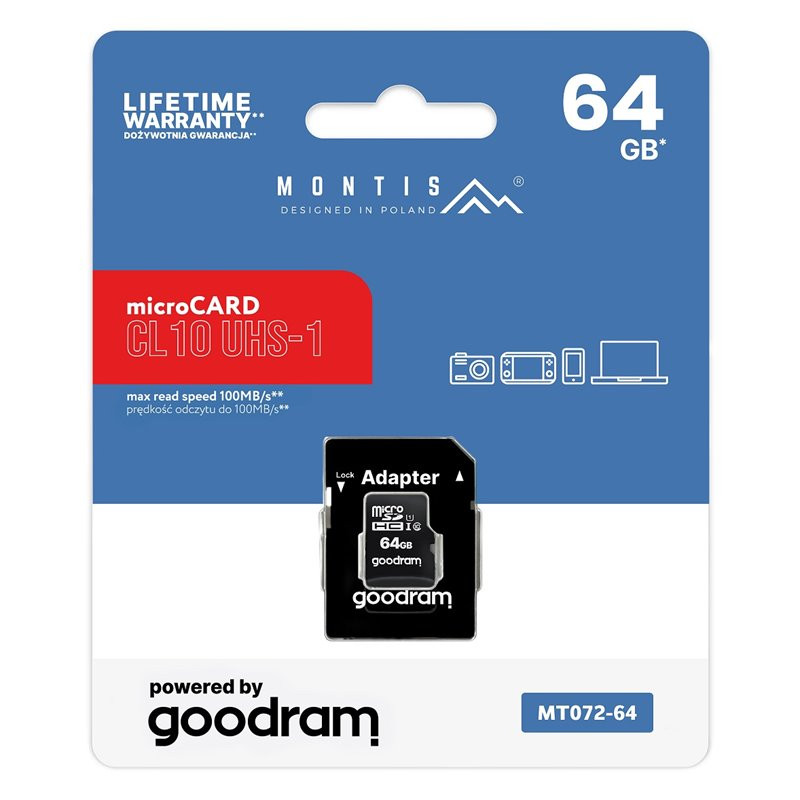 Karta pamięci microSD 64GB...
