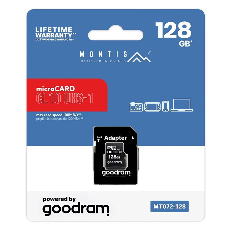 Karta pamięci microSD 128GB...