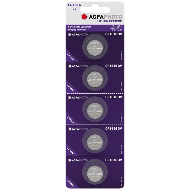Bateria AgfaPhoto CR1616...