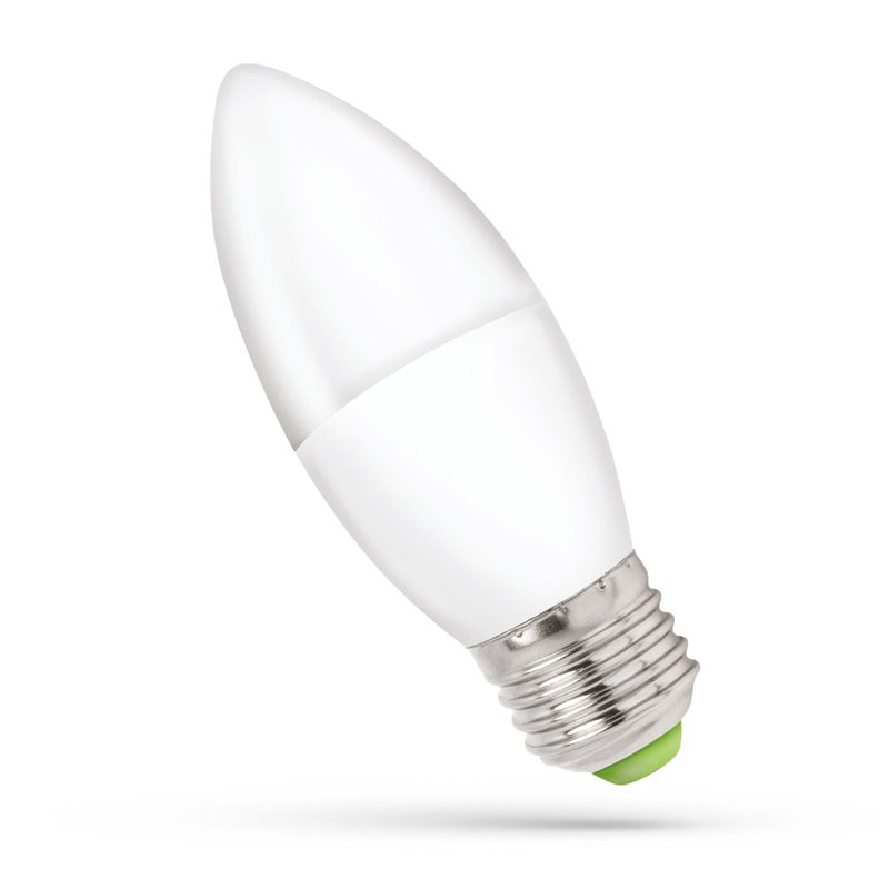 LED świecowa E27 230V 6W NW...