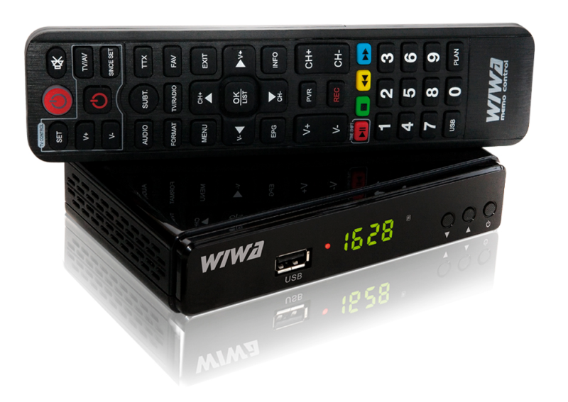 Tuner DVB-T2 H.265 Wiwa