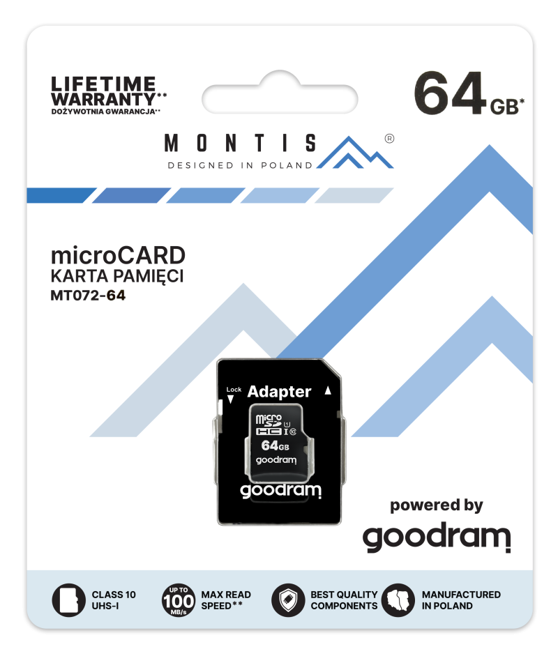 Karta pamięci microSD 64GB...