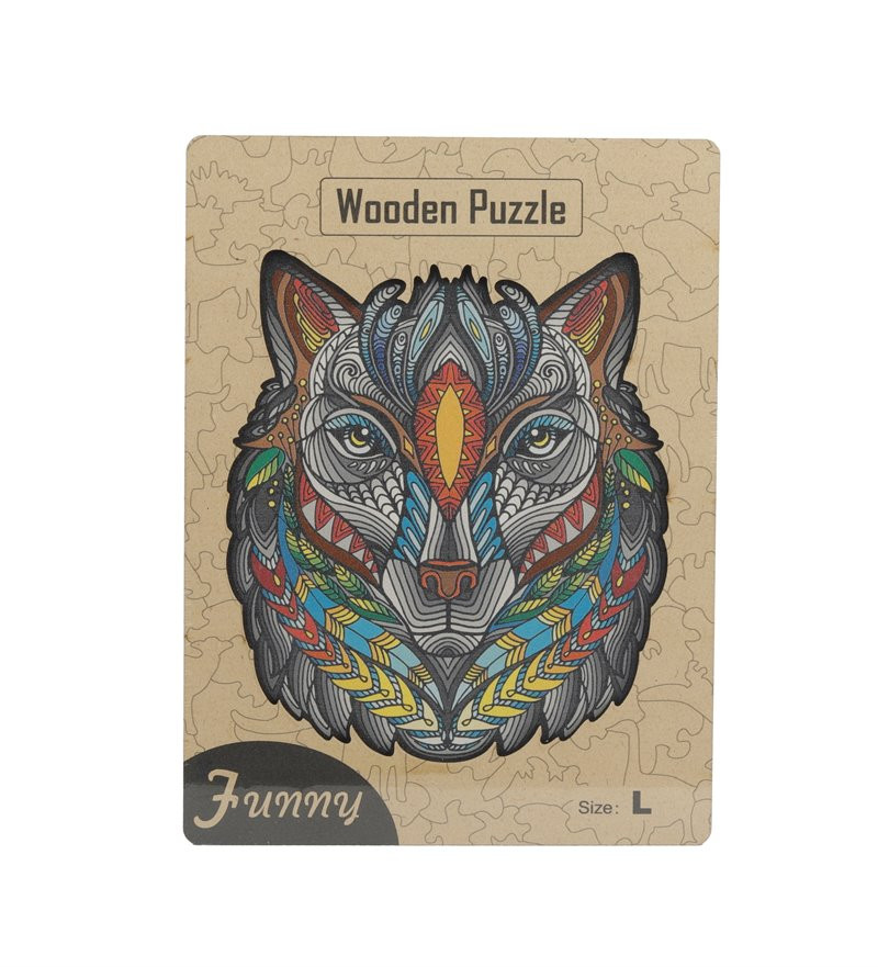 DREWNIANE PUZZLE DLA...