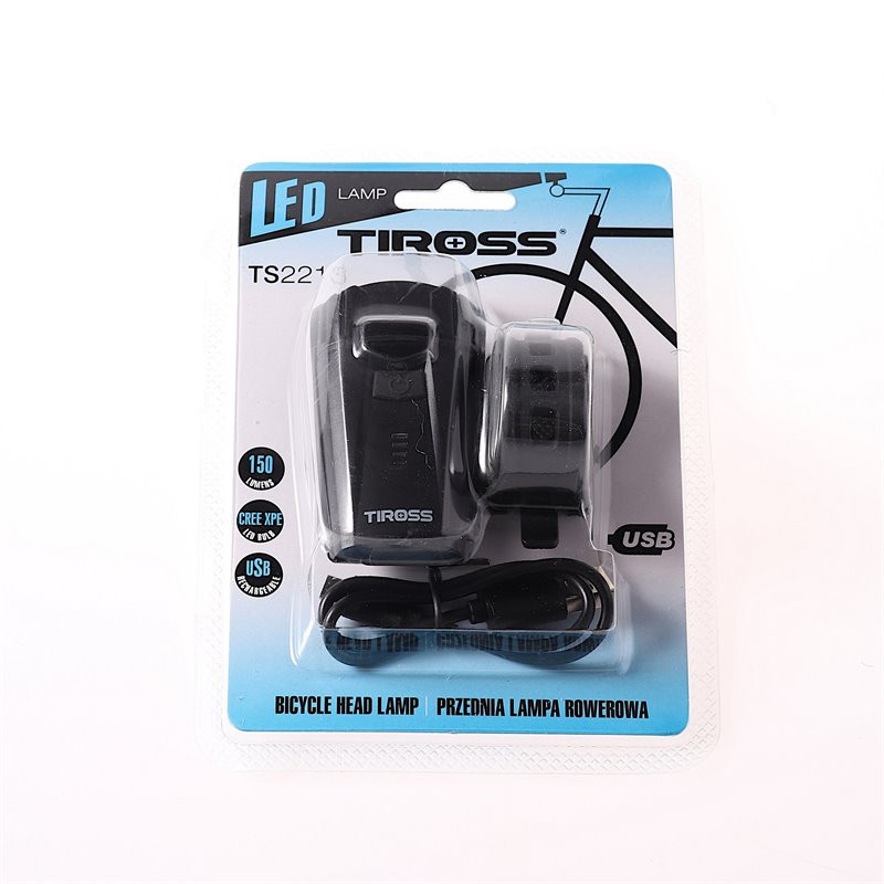 Lampka rowerowa Tiross TS-2213