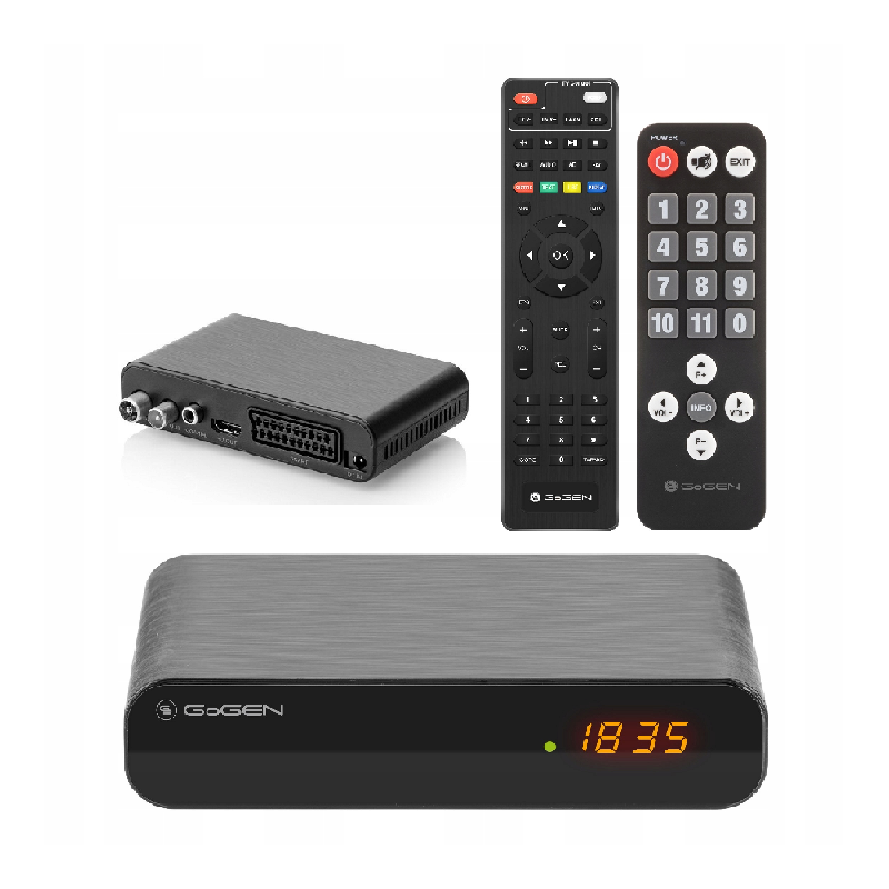 Tuner DVB-T2 z PVR GoGen...