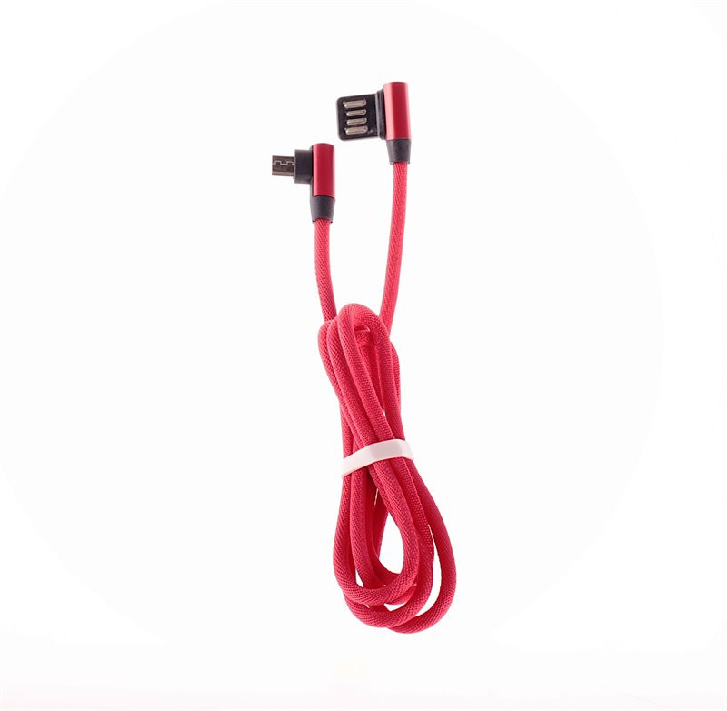 Kabel USB-micro USB kątowy...