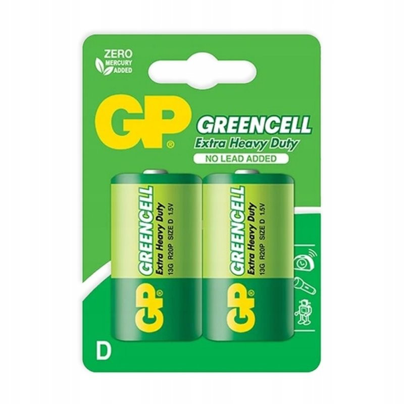 Bateria GP GREENCELL 1,5V...