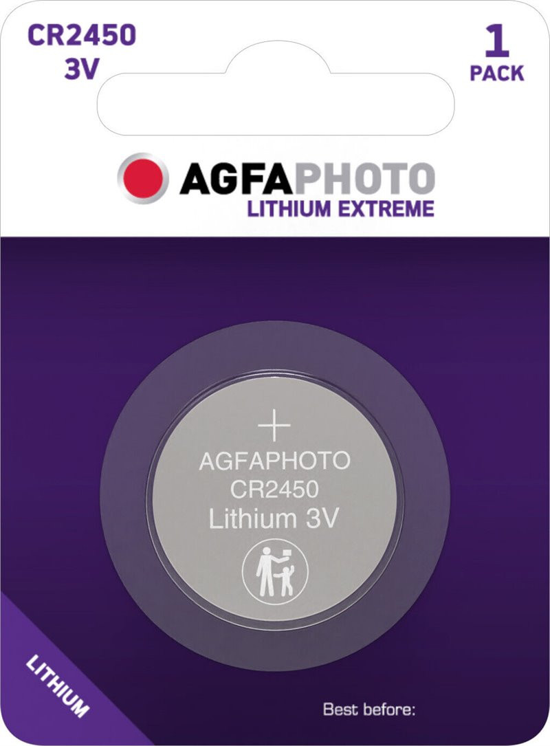Bateria AgfaPhoto CR2450...