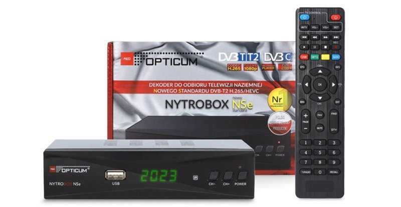 Tuner DVB-T2 Nytrobox NSe...