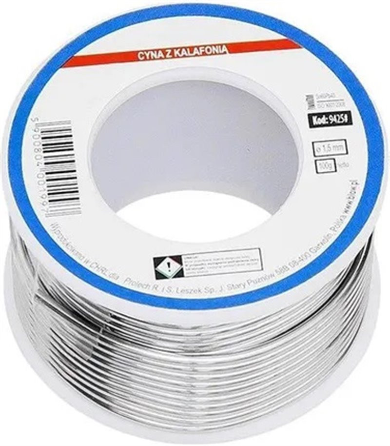 Cyna z kalafonią LC60 100g...