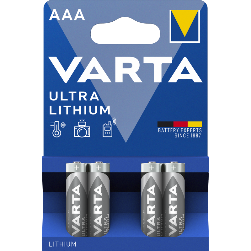 Bateria VARTA LR03 Prof....