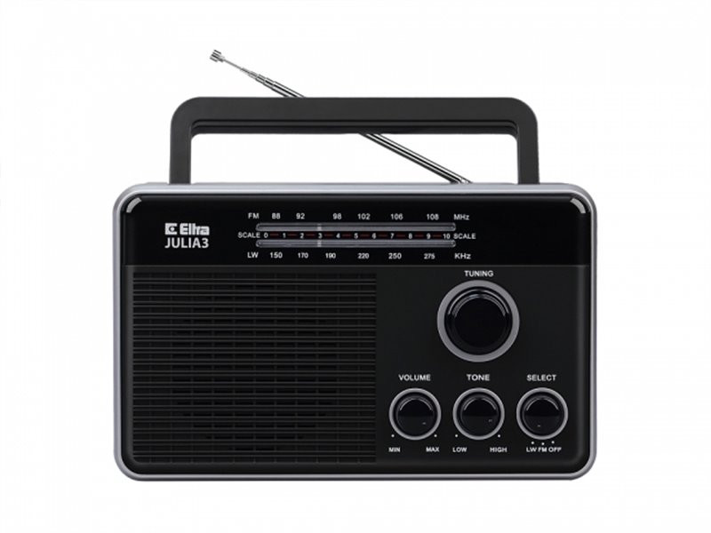 Radio Eltra Julia czarny