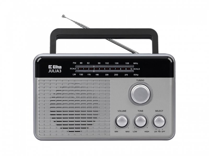 Radio Eltra Julia srebrny