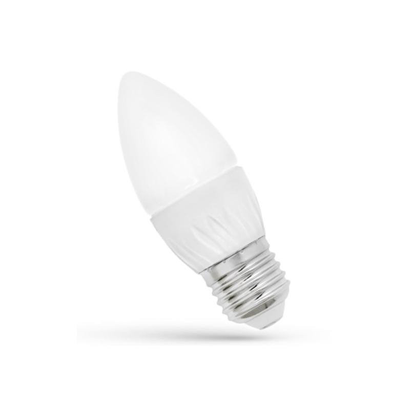 LED ŚWIECOWA E27 230V 6W CW...