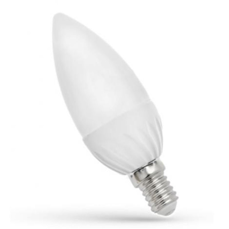 LED świecowa E14 230V 6W CW...