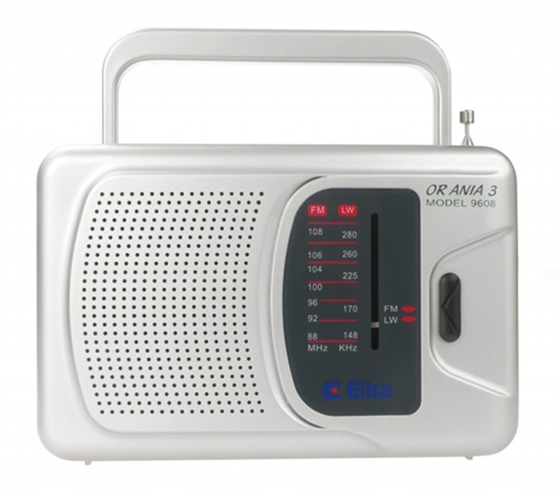 Radio Ania 3 ELTRA srebrny
