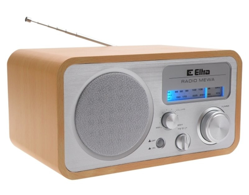 Radio ELTRA Mewa srebrna