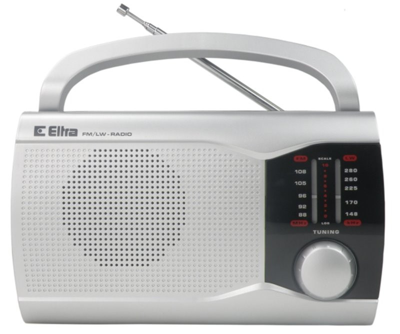 Radio Ewa srebrny ELTRA