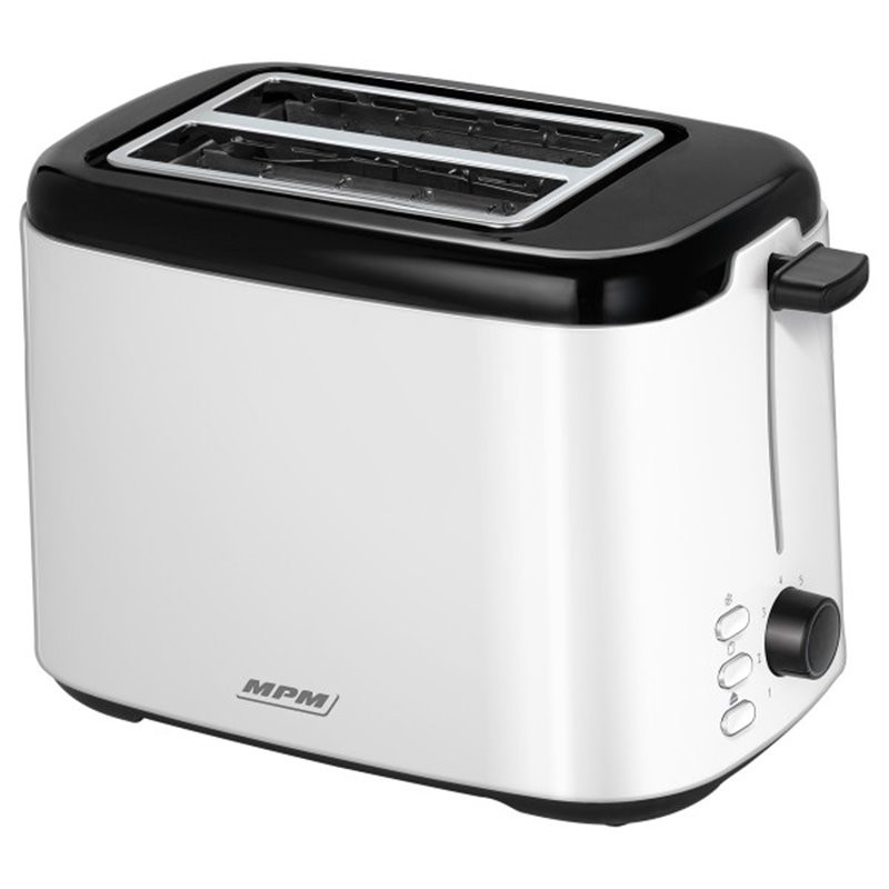 Toster MTO-07 MPM biało-czarny