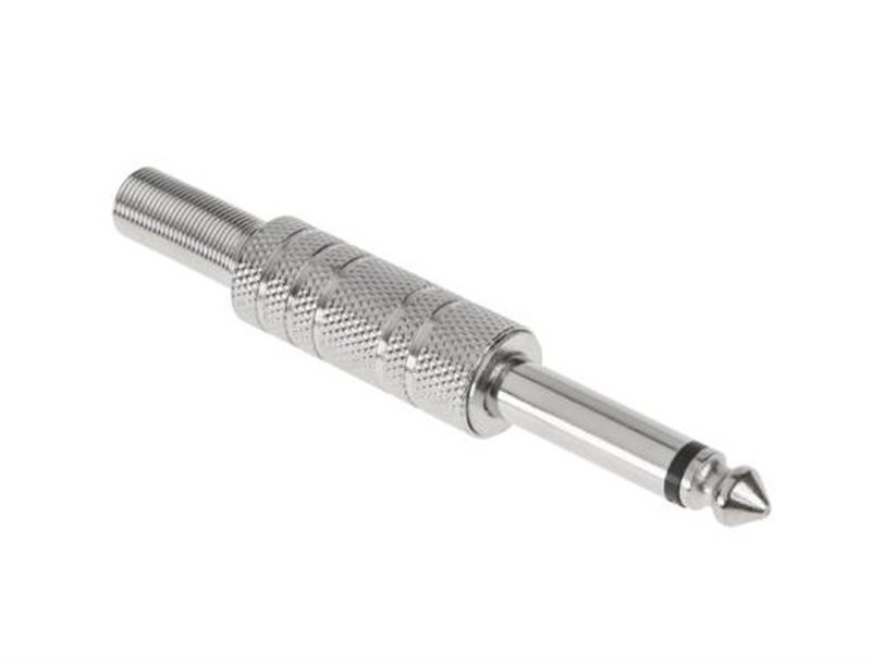 Wtyk Jack 6,3 mono metal